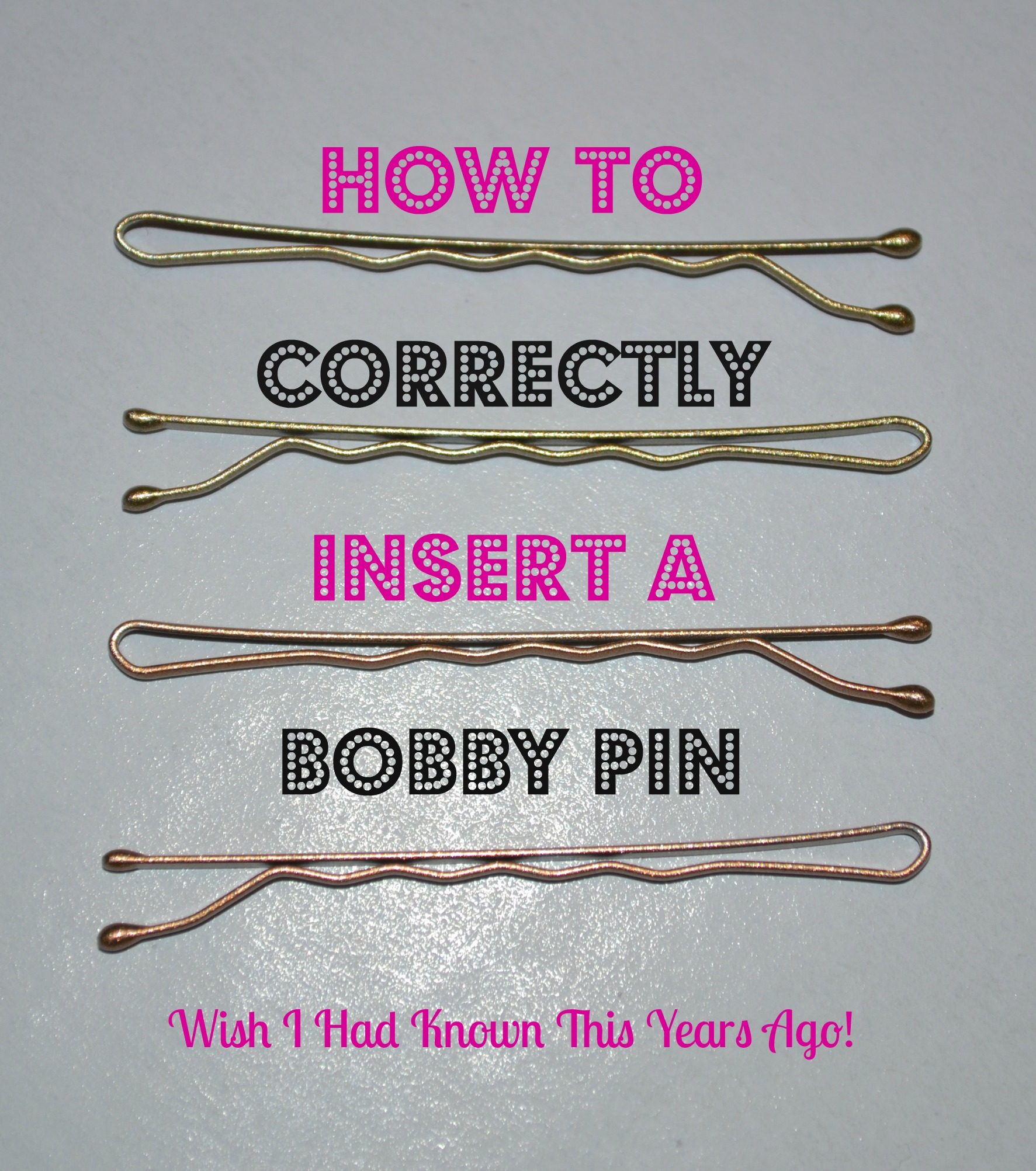 How To Use Bobby Pins