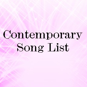 Contemporary Songs:  July 2013 Playlist