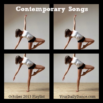 Contemporary Songs for dancers