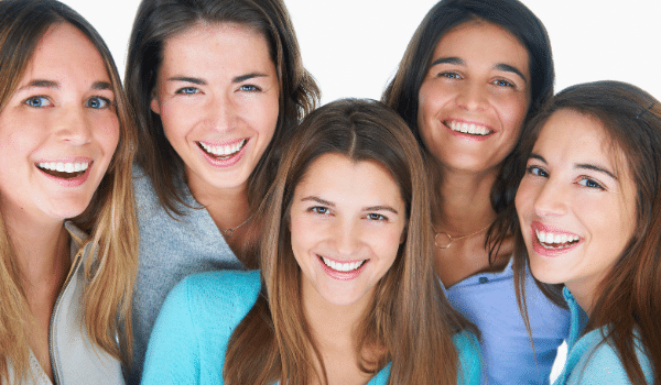 Group of women laughing